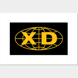 XD Logo Posters and Art